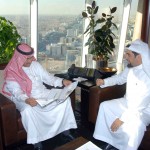 لقائي مع رئيس هئية سوق المال معالي الدكتور عبدالرحمن التويجري